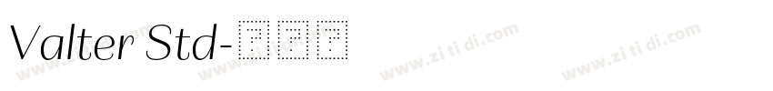 Valter Std字体转换